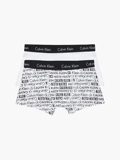 Calvin Klein Ruhák HU634012 | Calvin Klein Logomania Fiu Alsónadrág Fehér